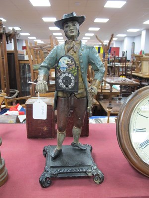 Lot 1445 - An Early XX Century Metal Statue of an...