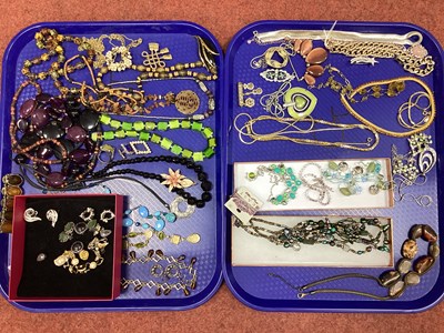 Lot 95 - A Mixed Lot of Assorted Costume Jewellery,...