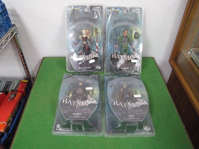 Lot 405 - Four DC Direct Batman Arkham City Collector...