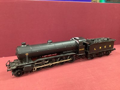 Lot 607 - A Brass 'O' Gauge/7mm Kit Built 2-8-0 Steam...