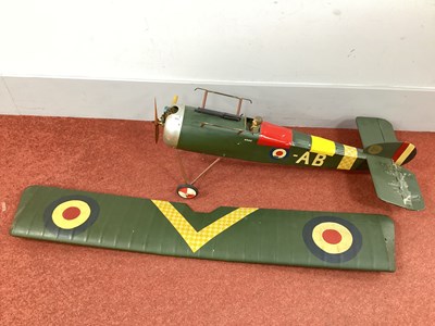 Lot 503 - A Scratch Built Balsa Wood and Aluminium...