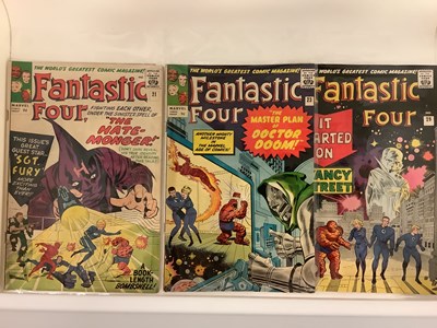 Lot 702 - Three Fantastic Four Marvel Comics, comprising...