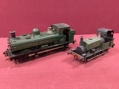 Lot 651 - Two 'O' Gauge/7mm Unboxed 0-6-0 Tank Steam...