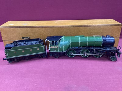 Lot 595 - An 'O' Gauge/7mm Brass Kit Built Class V2...