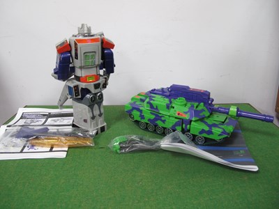 Lot 591 - Two Unboxed Hasbro Transformers comprising of...