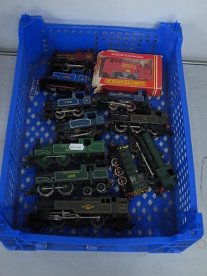 Lot 471 - Eleven 'OO' Gauge/4mm Unboxed Tank Steam...