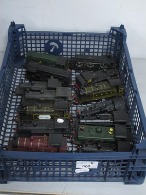 Lot 500 - Twelve 'OO' Gauge/4mm Unboxed 0-6-0 Tank Steam...