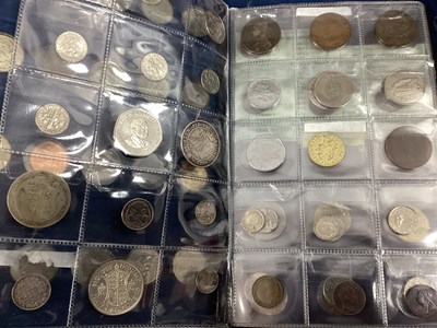 Lot 416 - Collection Of GB And World Coinage In Two Coin...