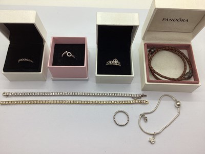 Lot 4 - A Collection of Pandora Jewellery, to include...