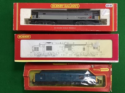 Lot 515 - Three Hornby 'OO' Gauge/4mm Boxed Diesel...