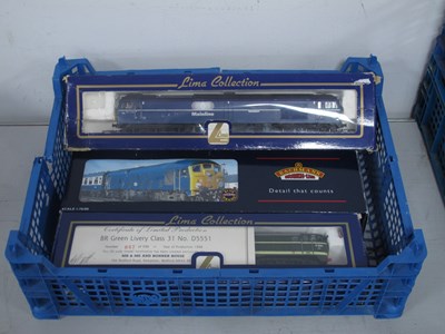 Lot 473 - Three 'OO' Gauge/4mm Boxed Diesel Locomotives,...