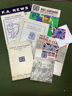 Lot 828 - 1966 World Cup - Sheffield Visitors Handbook...