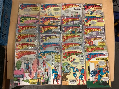 Lot 674 - Twenty Four SuperMan DC Comics, 1961 - 1965...