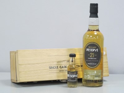 Lot 298 - Lockett Bros Reserve Aged 21 Years Single...