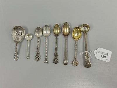 Lot 129 - A Hallmarked Silver Caddy Spoon, L&S,...