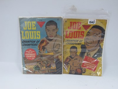 Lot 1542 - Joe Louis Champion of Champions Comics, No 1...