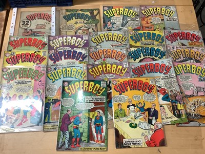 Lot 657 - Nineteen Superboy DC Comics comprising # 80,...