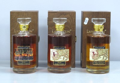 Lot 313 - Langatun Distillery Swiss Single Malt Scotch...