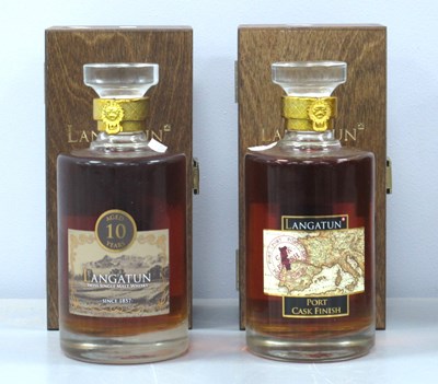 Lot 315 - Langatun Distillery Swiss Single Malt Scotch...