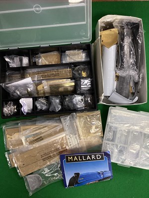 Lot 509 - A Good Quantity of Brass and White Metal Parts,...