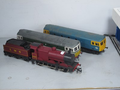 Lot 499 - Three Lima 'O' Gauge/7mm Unboxed Locomotives,...