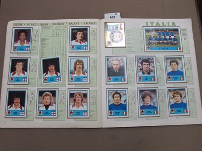 Lot 657 - Panini Europa 80 Sticker Album, complete,...