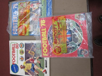 Lot 645 - Panini Football Sticker Albums, 78, 79 and 80,...