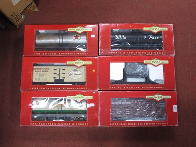 Lot 427 - Six Bachmann 'Big Haulier' 'G' Gauge Boxed...