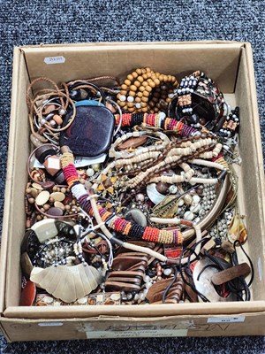 Lot 62 - An Assortment of Costume Jewellery, in hues of...