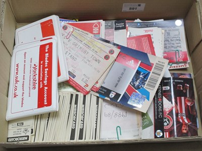 Lot 591 - Sheffield United Tickets, Play-offs, F.A. Cup...