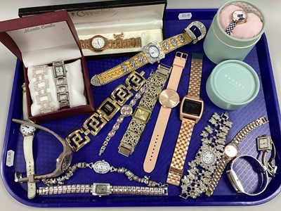 Lot 28 - An Assortment of Modern Ladies Wristwatches,...