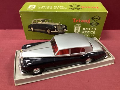 Lot 673 - A Tri-ang Minic Electric Rolls Royce Silver...