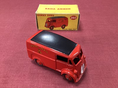 Lot 695 - Original Dinky Toys No. 260 Royal Mail Van,...