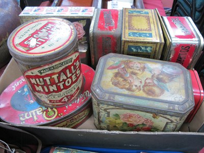 Lot 1372 - Large Vintage Tins, including Nuttall's...