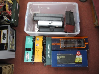 Lot 419 - Seven 'G' Gauge, Gauge One Unboxed Items of...