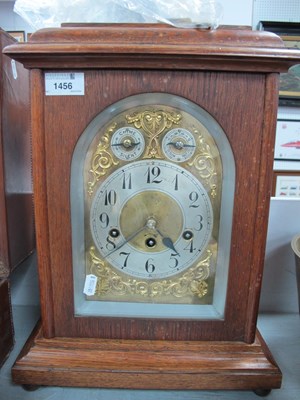 Lot 1456 - Junghans German Early XX Century Oak Cased...