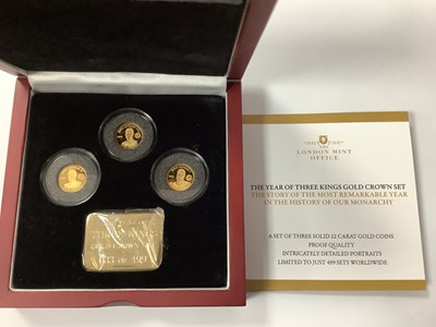 Lot 531 - The London Mint Year Of The Three Kings Gold...