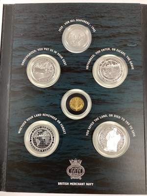 Lot 554 - The Battle Of The Atlantic 1939-1945 Silver...