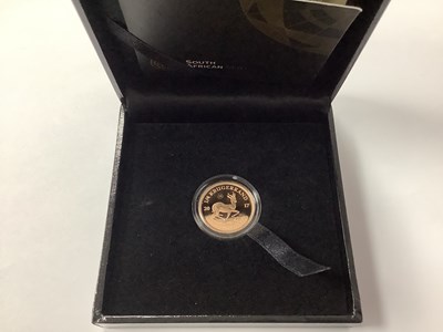 Lot 546 - 2017 South African Mint Gold Proof 1/4 Ounce...