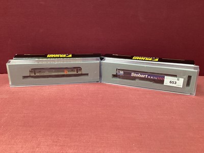 Lot 653 - Two Graham Farish 'N' Gauge/2mm Cased Co-Co...