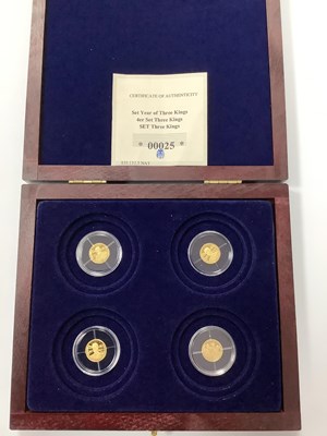 Lot 530 - 2017 Year Of The Three Kings Gold Proof Four...