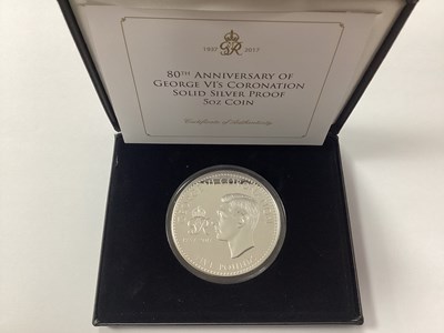 Lot 522 - 2017 Jubilee Mint 5oz Sterling Silver Proof £5...