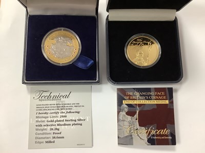 Lot 505 - 2008 Sterling Silver Proof Tristan Da Cunha £5...