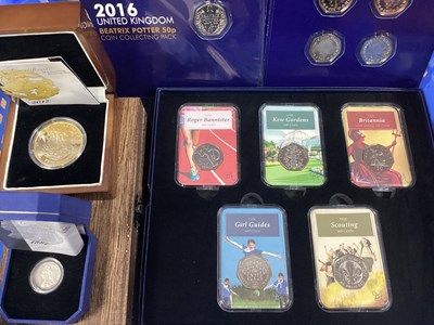 Lot 315 - Large Collection Of Coins And Coin Sets,...