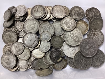 Lot 403 - GB Pre 1947 Silver Coins, including Florins,...