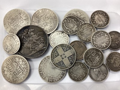 Lot 388 - GB XIX Century Silver Coins, including Half...