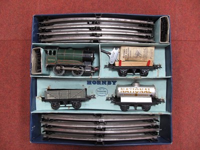 Lot 564 - A Post War Hornby 'O' Gauge Clockwork Set, box...