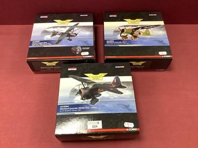 Lot 624 - Three Corgi 'The Aviation Archive' 1:72nd...