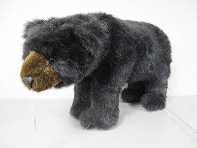 Lot 349 - Large American (Ohio) Black Bear Footrest by...