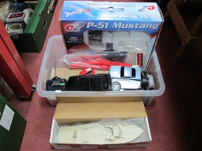 Lot 377 - A Collection of Radio Controlled Model Cars...